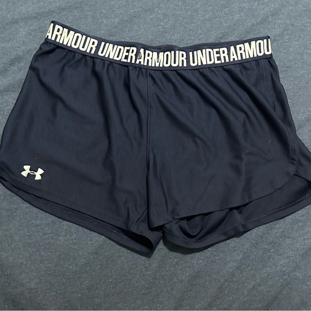Under Armour Women's Navy Athletic Shorts